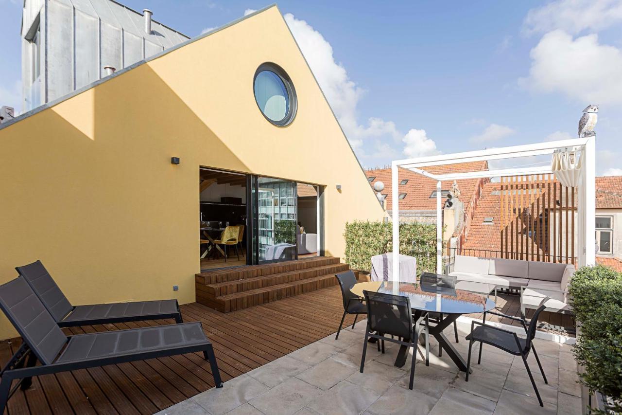 Downtown Duplex W/ Amazing Terrace By Lovelystay Porto Exterior photo