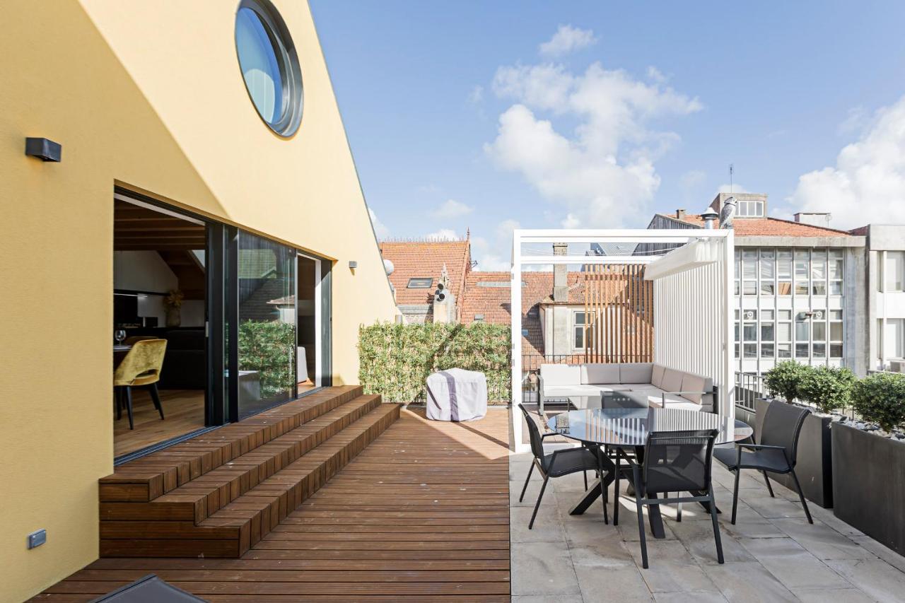 Downtown Duplex W/ Amazing Terrace By Lovelystay Porto Exterior photo